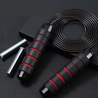 Dây Nhảy Thể Dục, Dây Nhảy Thể Lực Tập Thể Dục Thể Thao Giảm Cân Lõi Thép Cao Cấp 2,9m Kèm Tạ Tay Cầm