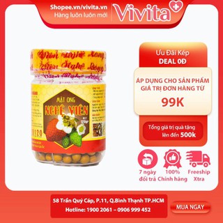 Mật ong nghệ viên long khánh 120g