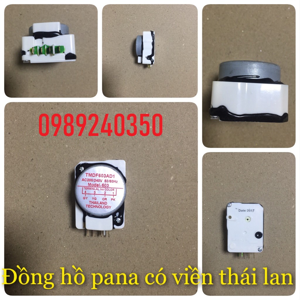 Đồng hồ timer tủ lạnh Thái Lan có viền loại tốt