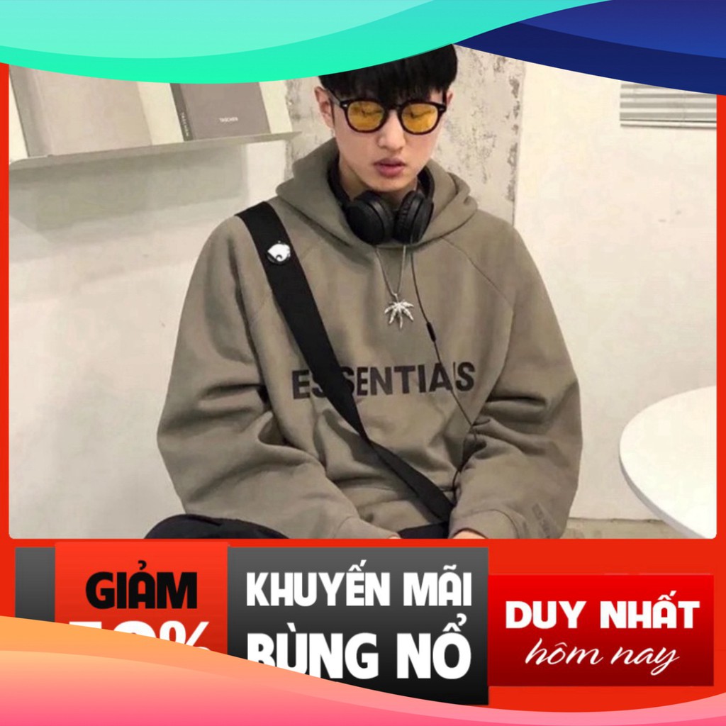 Áo Hoodie Essentials -TINOWWEAR, Chất Nỉ Bông Cotton Dày Dặn Có Đủ 5 Màu kèm ảnh thật Thời trang unisex Tino | WebRaoVat - webraovat.net.vn