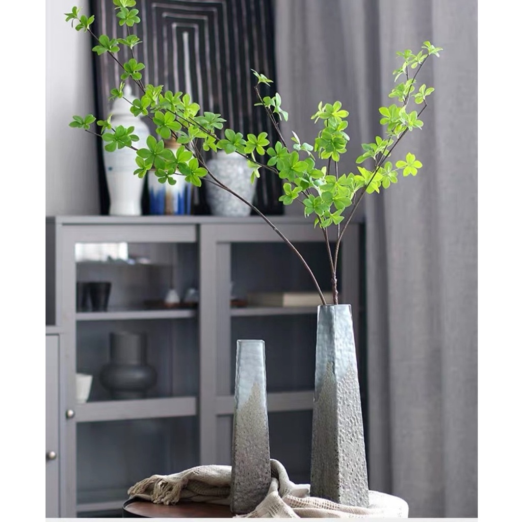 Cành lá giả, cành cẩm thạch nam decor nhà cửa, làm cây cảnh trang trí trong nhà TN-120