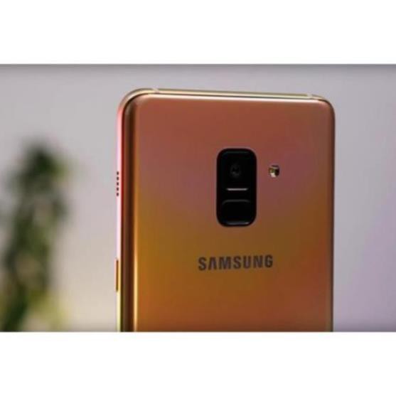 điện thoại Samsung Galaxy A8 2018 2sim ram 4/64G màn hình rộng chơi game mượt, máy đẹp keng - BCC 03