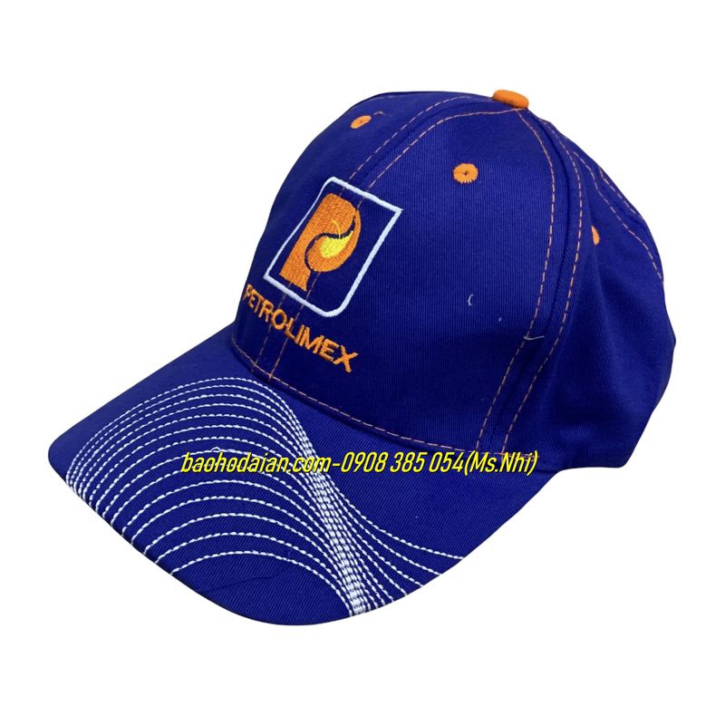 Nón kết Petrolimex vải kaki dày dặn- Hình thật