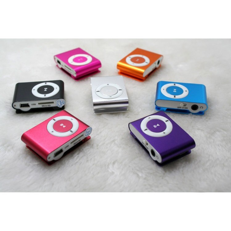 Máy nghe nhạc mp3 hỗ trợ thẻ nhớ 8gb sd tf + tai nghe chất lượng cao