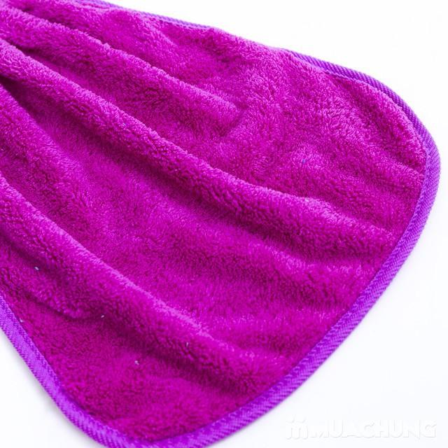 Khăn lau tay nhà bếp vải cotton thấm nước tốt, có quai móc tiện lợi cho đôi tay khô ráo ( Yên Chi Shop+