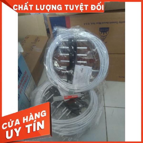 Anten thông minh cho truyền hình và đầu thu kỹ thuật số kèm 15m có đầu giắc đấu sẳn