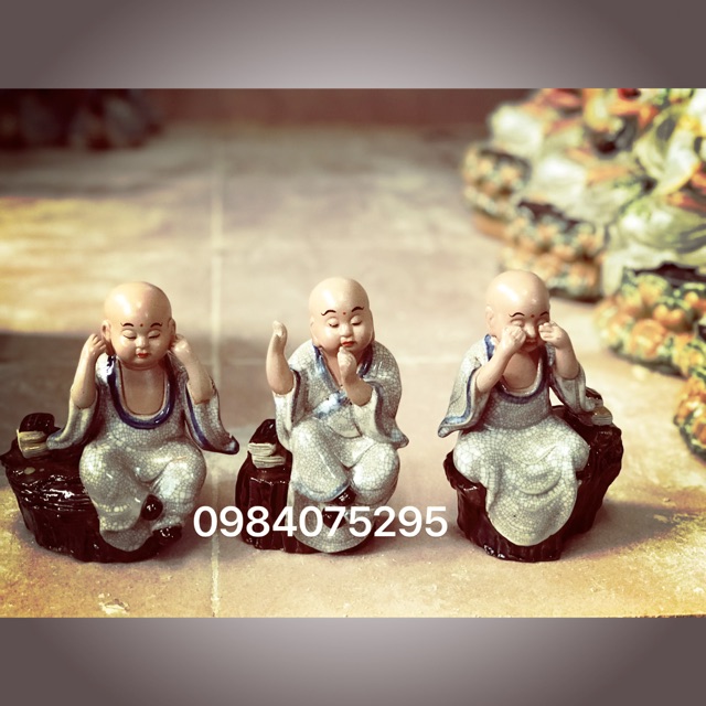Tượng không nghe không nói không nhìn( Bán lẻ từng ông)