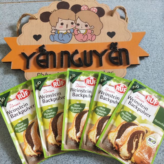 Bột nở hữu cơ Ruf