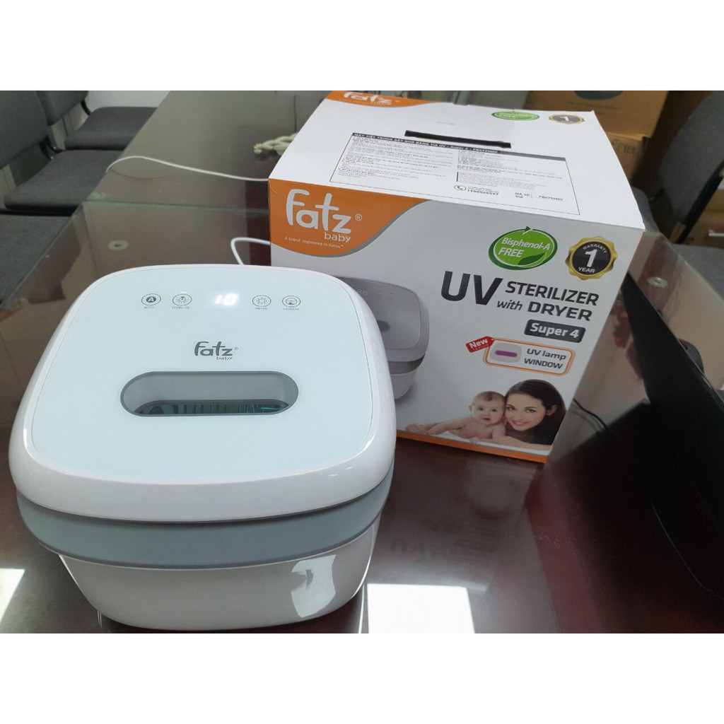 Mẫu mới 2020 - Máy tiệt trùng sấy khô bằng tia UV 7L Fatz Baby FB4790MX