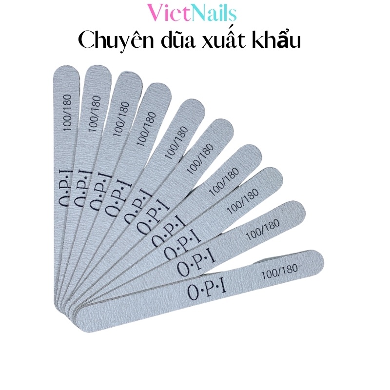 Dũa Móng Nail Nhám OPI Thiết Bị Làm Móng Chuyên Dụng Không Thể Thiếu Của Thợ Nail