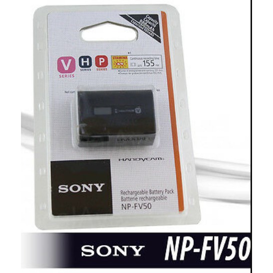 PIN MÁY ẢNH SONY NP-FV50, DUNG LƯỢNG CAO