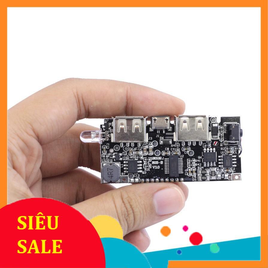 Module Sạc Pin Dự Phòng 18650 V4 1A/2A Hiển Thị LCD