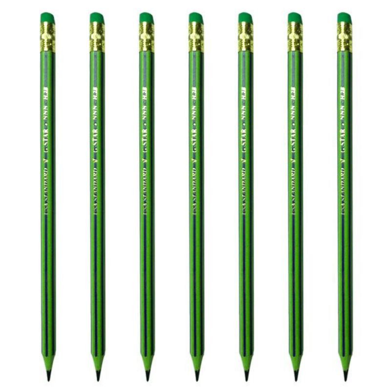 Hộp bút chì Gstas NNN xanh (hộp 12 cây )