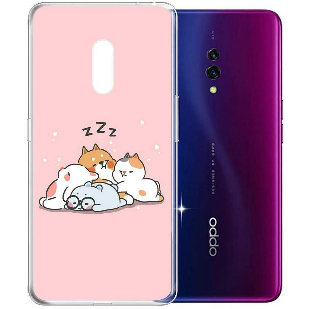 Ốp lưng silicon họa tiết hoạt hình hình con gấu Milk và Mocha cho iPhone XR X XS Max 7 8 6 6s Plus + 6Plus 7Plus 8Plus