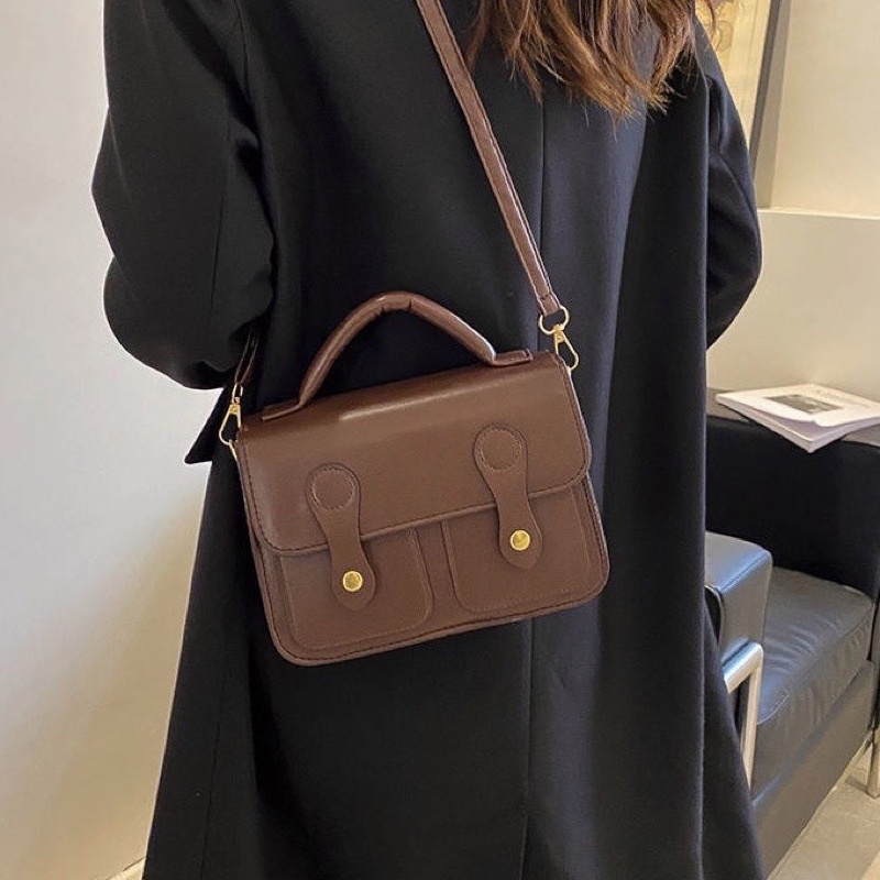 Túi Xách Nữ Nhỏ Xinh Phong Cách Retro [Đã Có Sẵn]