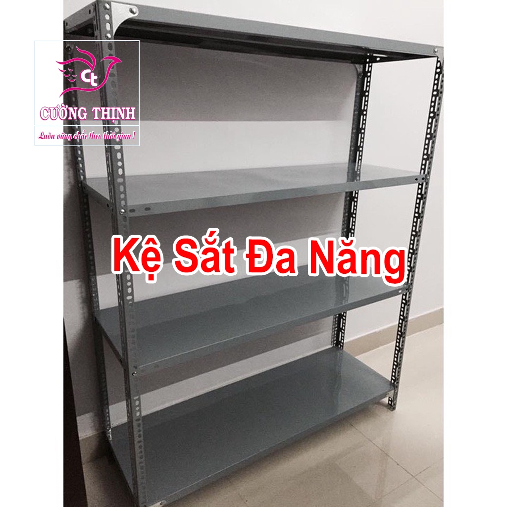 Kệ sắt đa năng, Cao 150cm x Dài 120cm x Rộng 40cm x 4 Tầng