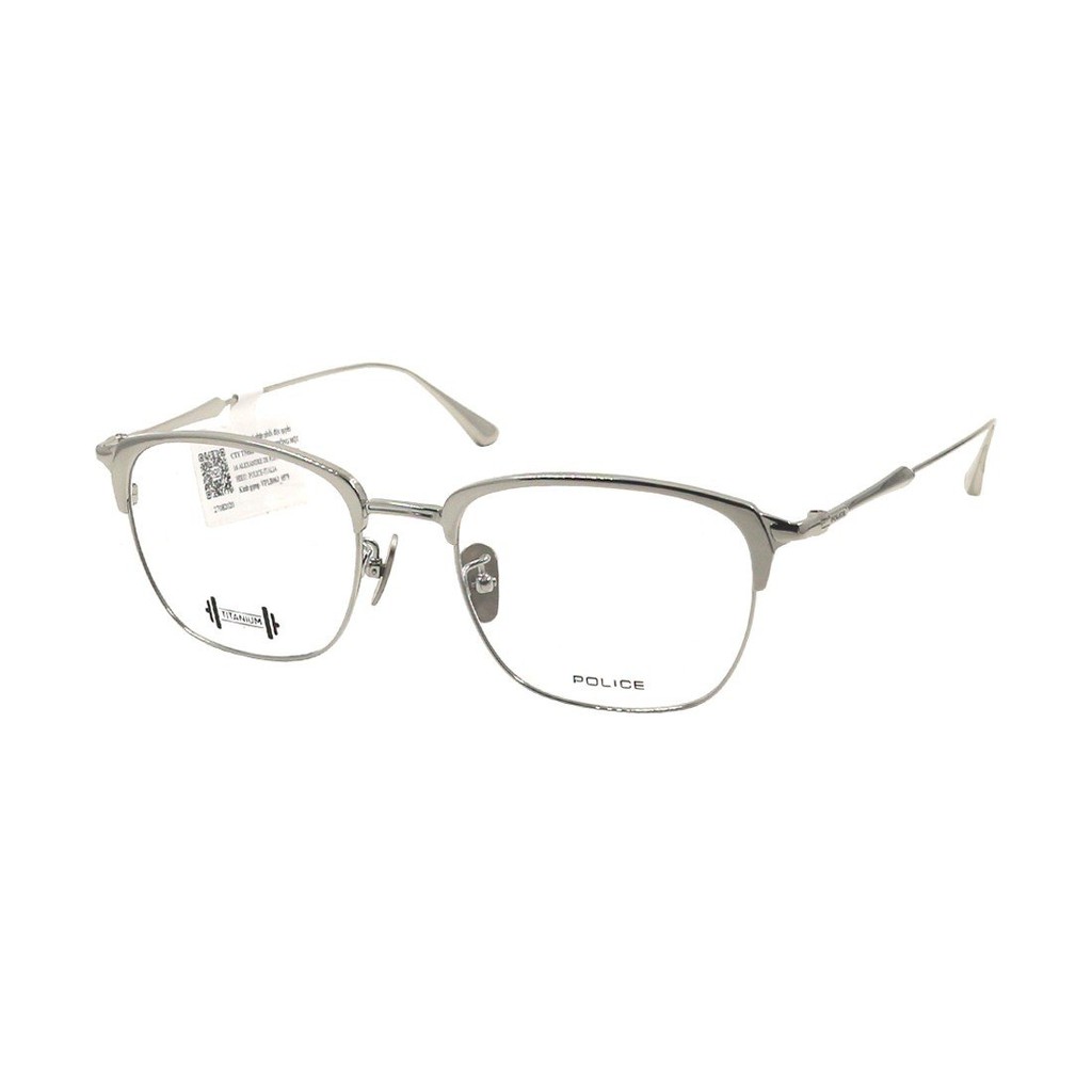 Gọng kính nam nữ Police VPLB06J màu sắc thời trang chính hãng, thiết kế dễ đeo bảo vệ mắt