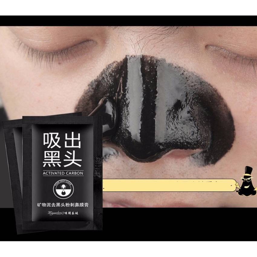 Túi mặt nạ bùn khoáng giúp thu nhỏ lỗ chân lông và loại bỏ mụn đầu đen cho mũi DANA