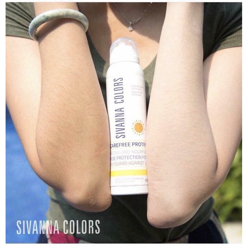 Xịt Chống Nắng Sivanna Colors Cactus Carefree Protection Spray