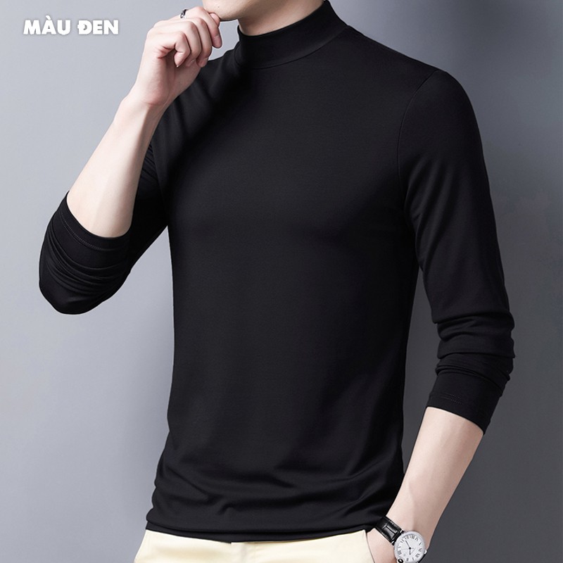 Áo thun nam FUN 💖FREESHIP💖 đẹp thu đông dài tay mã TT76-Q kiểu nỉ giữ ấm dáng thể thao giữ nhiệt đẹp | BigBuy360 - bigbuy360.vn