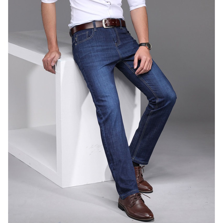 (BIGSIZE- size 35-40) QUẦN JEAN NAM Ooki SIZE LỚN CHO NGƯỜI BÉO MẬP - 03 MÀU CO GIÃN