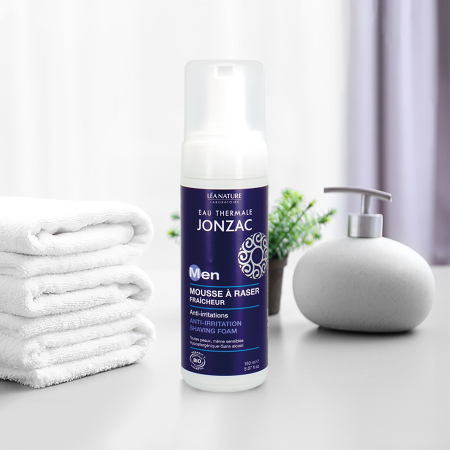 [11/08/2022] Bọt cạo râu chống kích ứng da Eau Thermale Jonzac MEN Anti-Irritation Shaving Foam 150ml