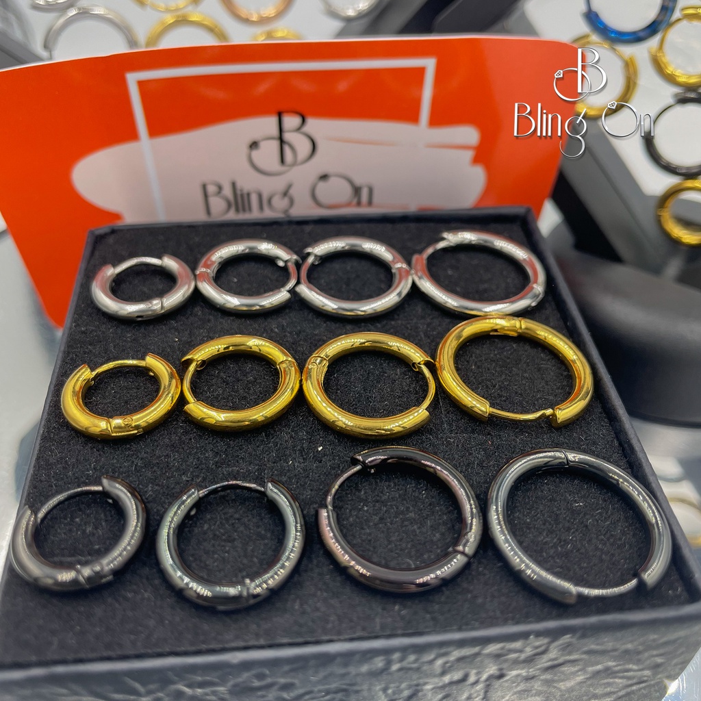 Bông Tai Nữ Trơn Tròn Bông Tai Bạc Nữ Đẹp Khuyên Tai Bạc Nữ Trơn Giá Rẻ