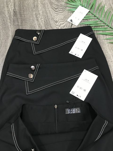 Chân váy bút chì vạt chéo cúc ngọc Eris Siêu đẹp | BigBuy360 - bigbuy360.vn