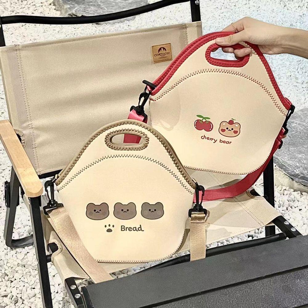 IVORY Túi Đeo Vai Đựng Đồ Ăn Trưa Tiện Dụng Cho Mẹ Bầu
