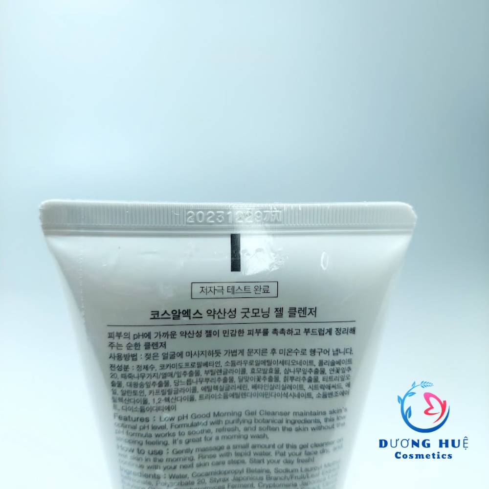 Sữa rửa mặt COSRX LOW PH GOOD MORNING GEL CLEANSER