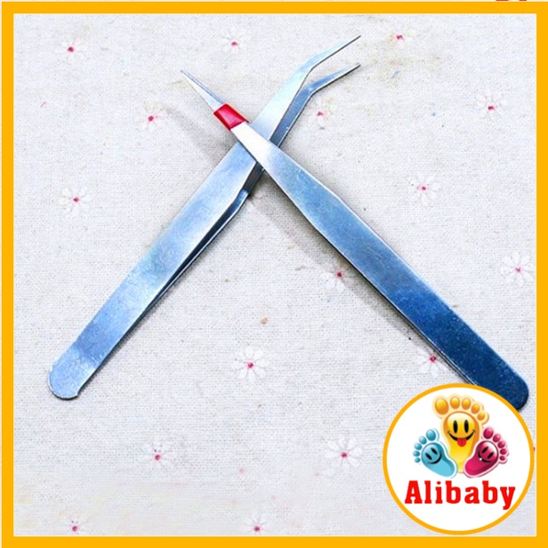 Nhíp gấp kim loại dùng cho dân DIY, gấp các hạt màu hama/perler, hạt màu kỳ thú E594