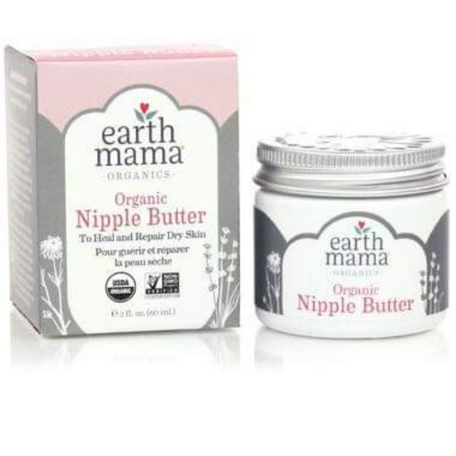 Kem trị nứt đầu ti hữu cơ Earth Mama Organic 60g