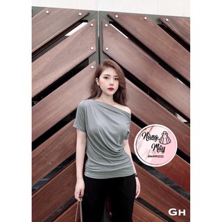 Áo thun nữ trễ vai
