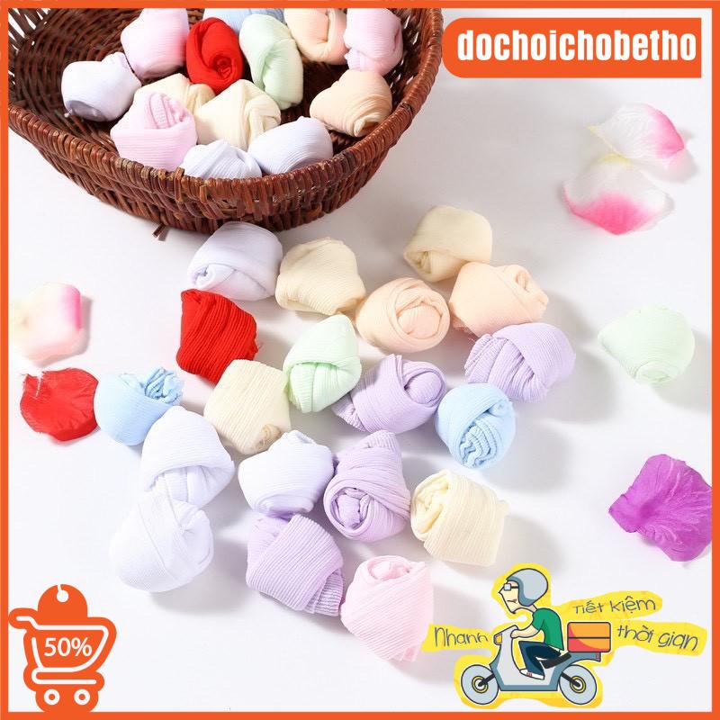 Tất kẹo lưới thoáng khí cho bé, tất da lưới cho bé từ 0-3 tuổi