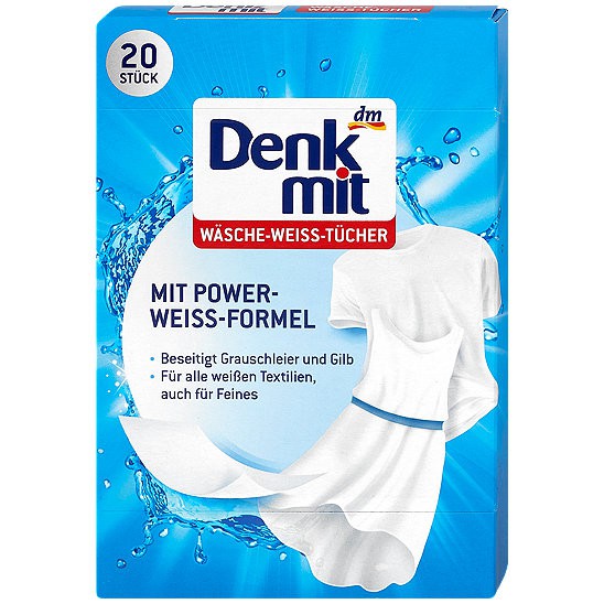 Miếng giặt tẩy trắng quần áo Denkmit - Hàng Đức