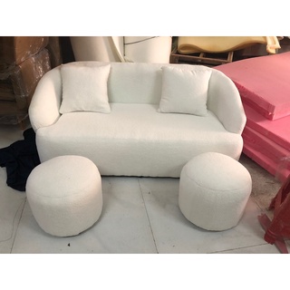 Sofa băng 1.6m vải cừu