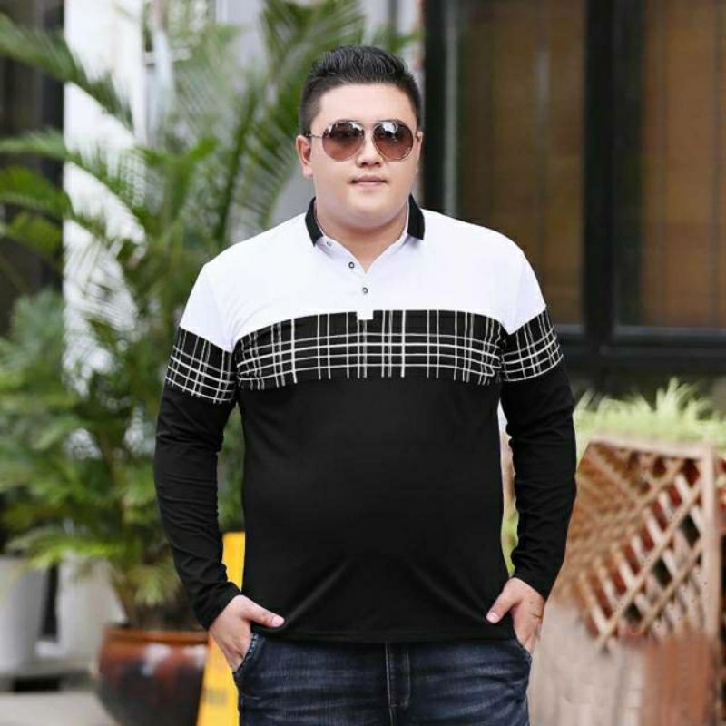 Áo Thun Nam Dài Tay Dáng Ôm SIZE Lớn XL XXL XXXL