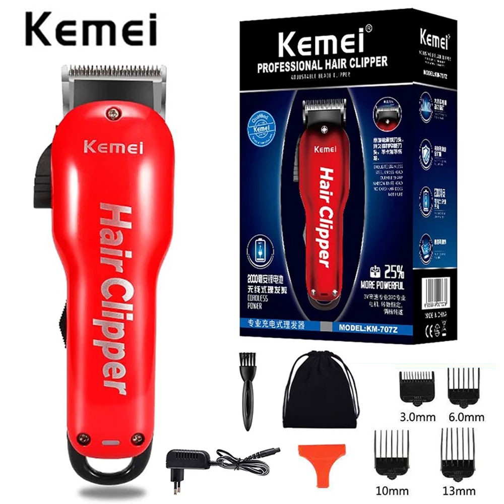 Tông Đơ Cắt Tóc Lưỡi Kép Chuyên Nghiệp Chính Hãng