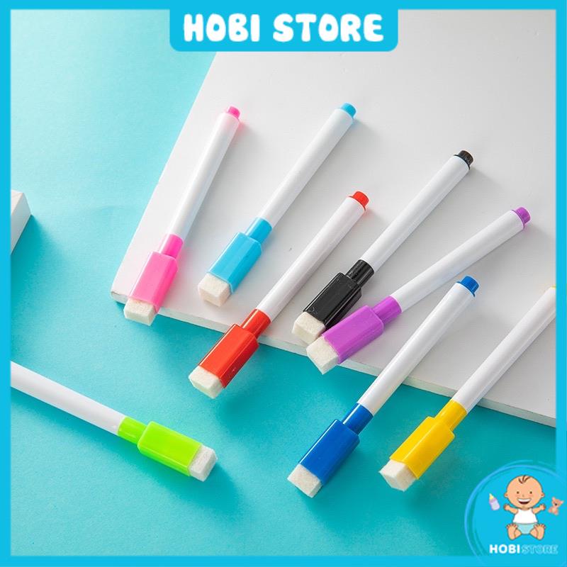 Bút dạ nhiều màu cho bé xóa được - Hobi Store