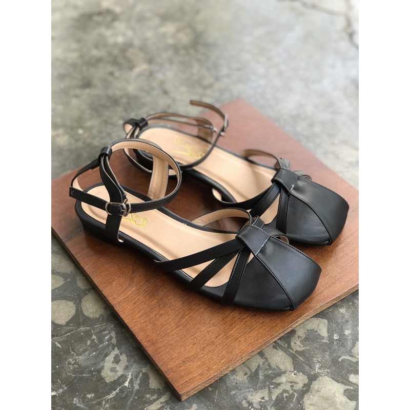 Giày sandal rọ mũi vuông số 4