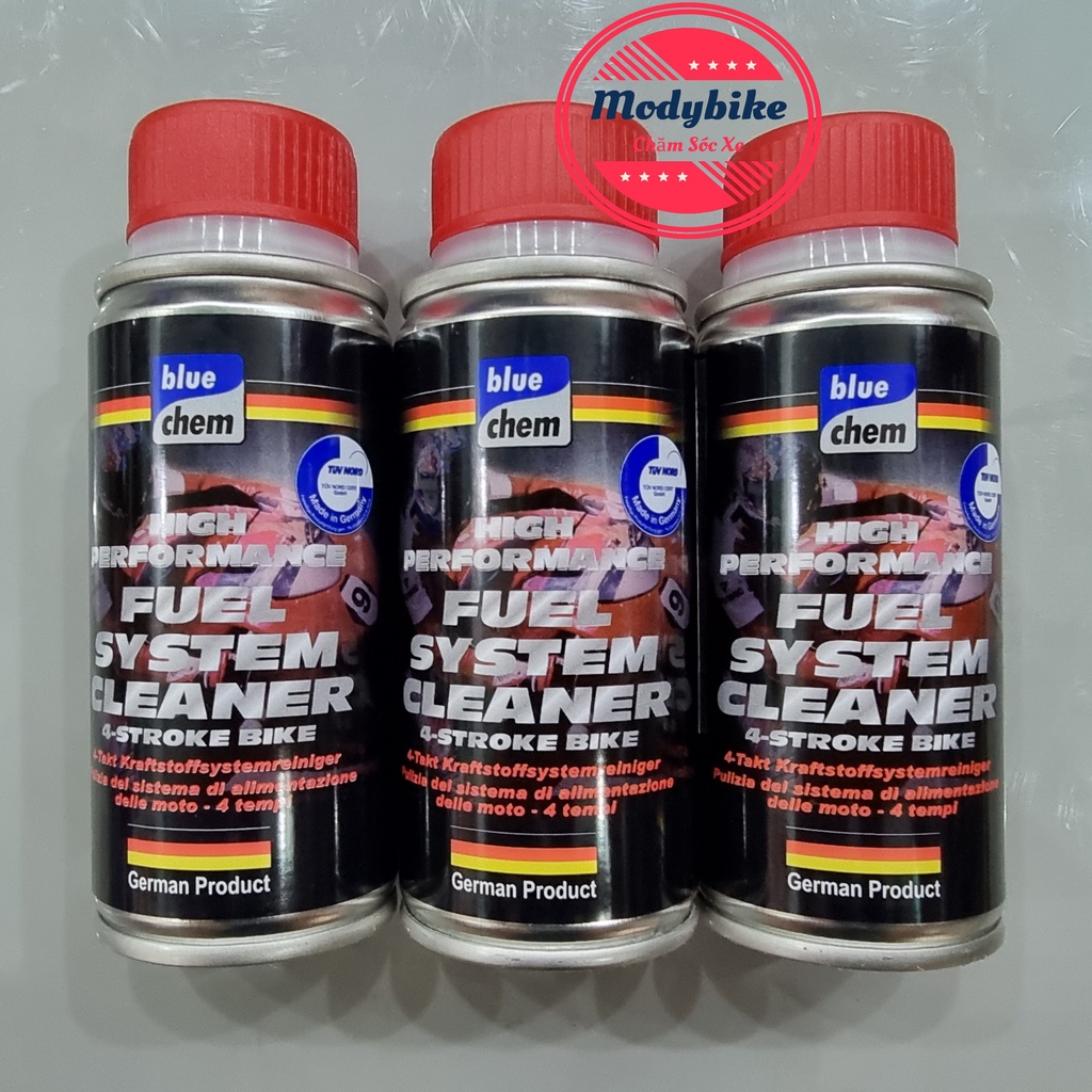 Combo 3 Chai Bluechem Chai Súc động cơ, Vệ sinh hệ thống xăng và Nano Bảo Vệ Động Cơ BLUECHEM