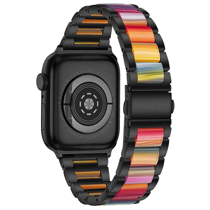 Dây Đeo Tay Bằng Thép Không Gỉ Cho Đồng Hồ Apple Watch 44mm 42mm 40mm 38mm Iwatch Series Se / 6 / 5 / 4 / 3 / 2 / 1