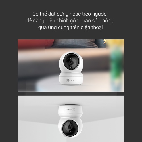 Camera WI-FI Trong nhà EZVIZ C6N 4MP, Đàm Thoại 2 Chiều, Theo Chuyển Động Thông Minh