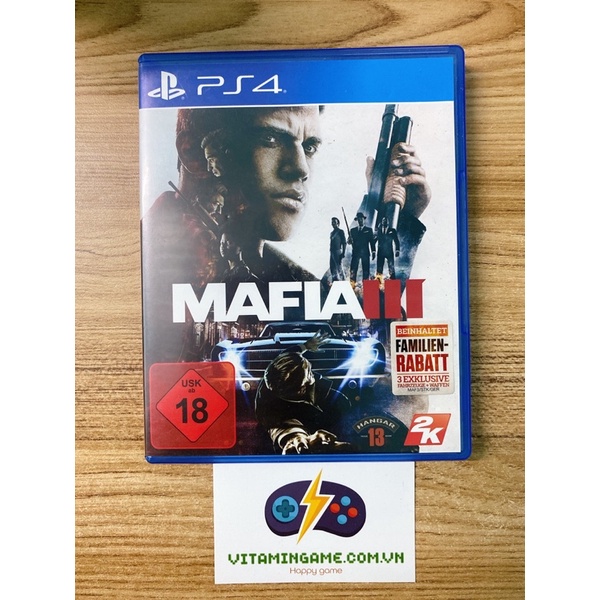 Đĩa Game PS4: MAFIA III
