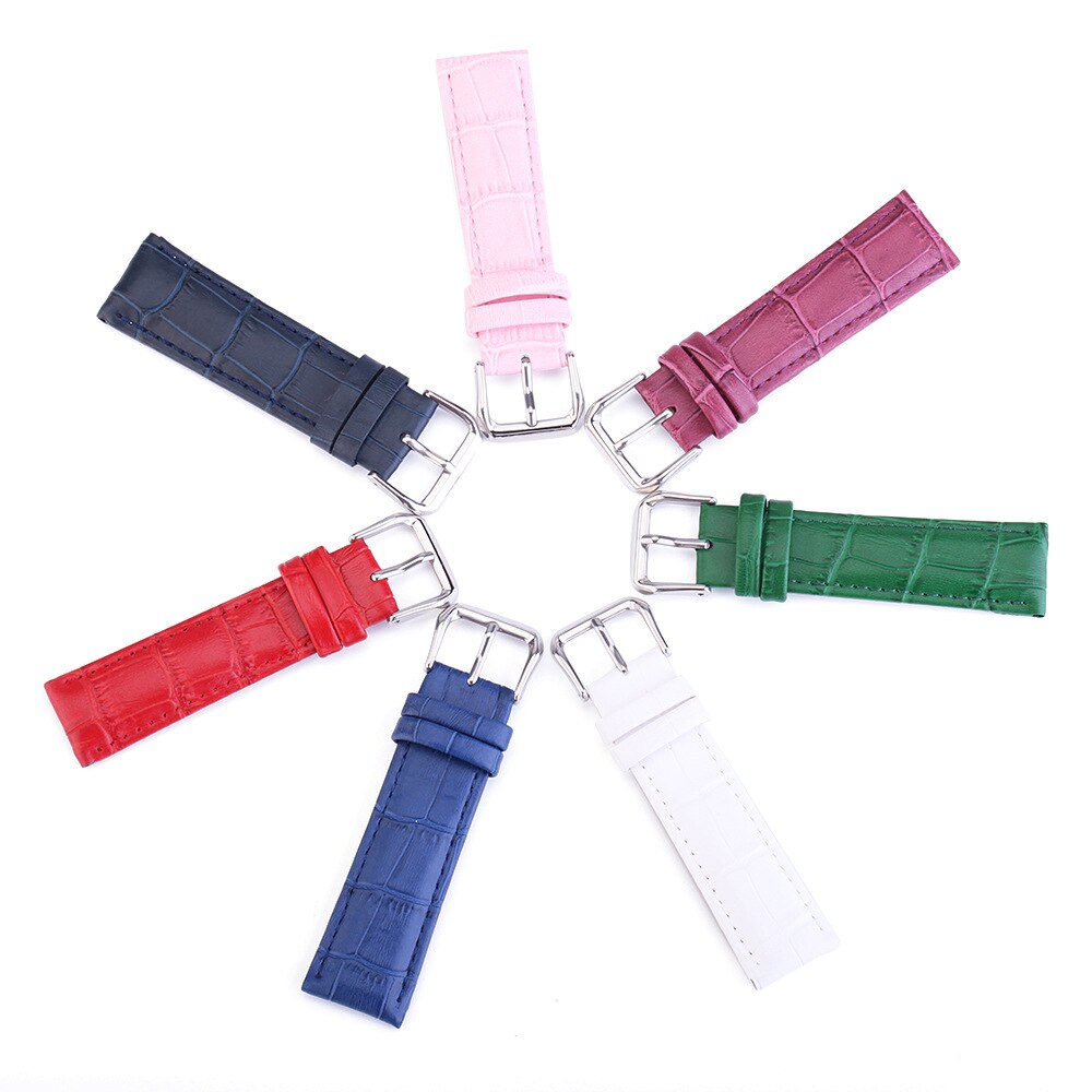 Dây da dùng cho đồng hồ đeo tay kích cỡ 10 12mm 13 14mm 15 16mm 17mm 18mm 19 20mm 22mm 24mm