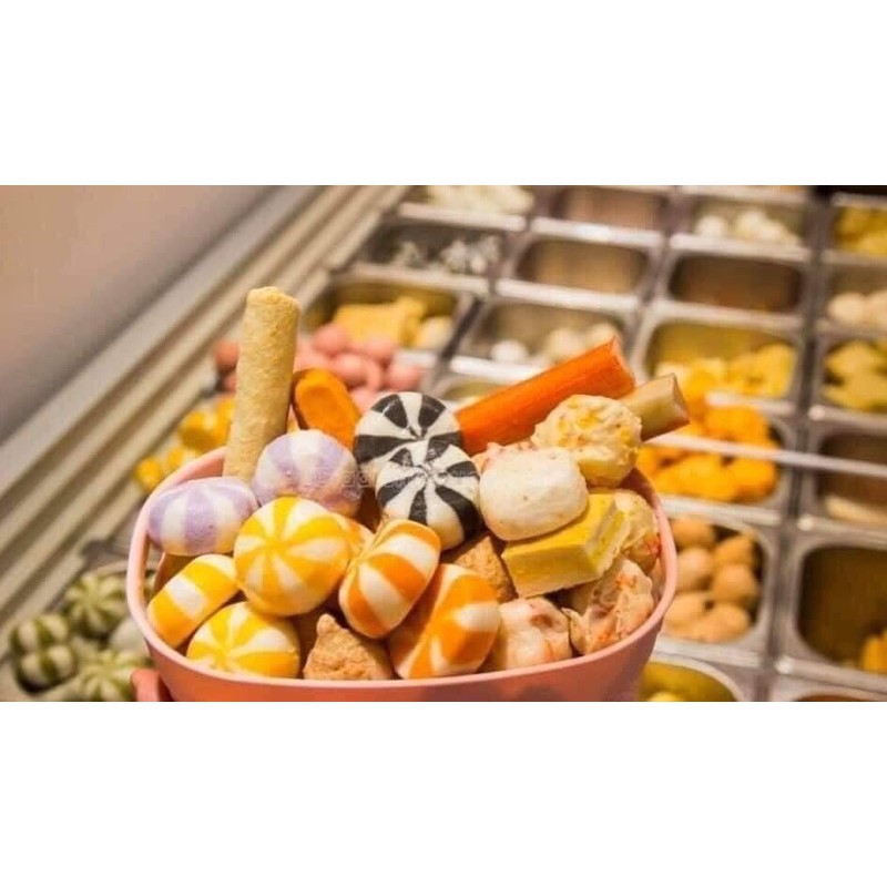 Viên Bánh Bao Trứng Cá Nhím túi 500g