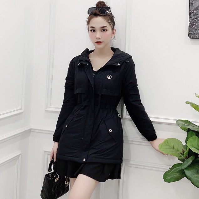 Áo Khoác Nữ🌹FREESHIP🌹Áo Parka Nữ Lót Lông Siêu Ấm Có Mũ Cách Điệu Chuẩn Loại 1 Siêu Xinh AN74 -nabi | BigBuy360 - bigbuy360.vn