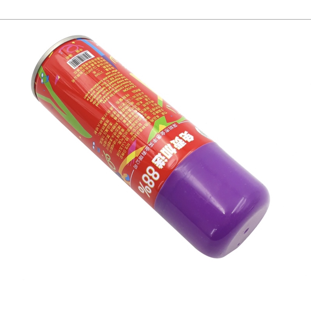 Chai Xịt Tuyết - Chai Dây Màu Sinh Nhật