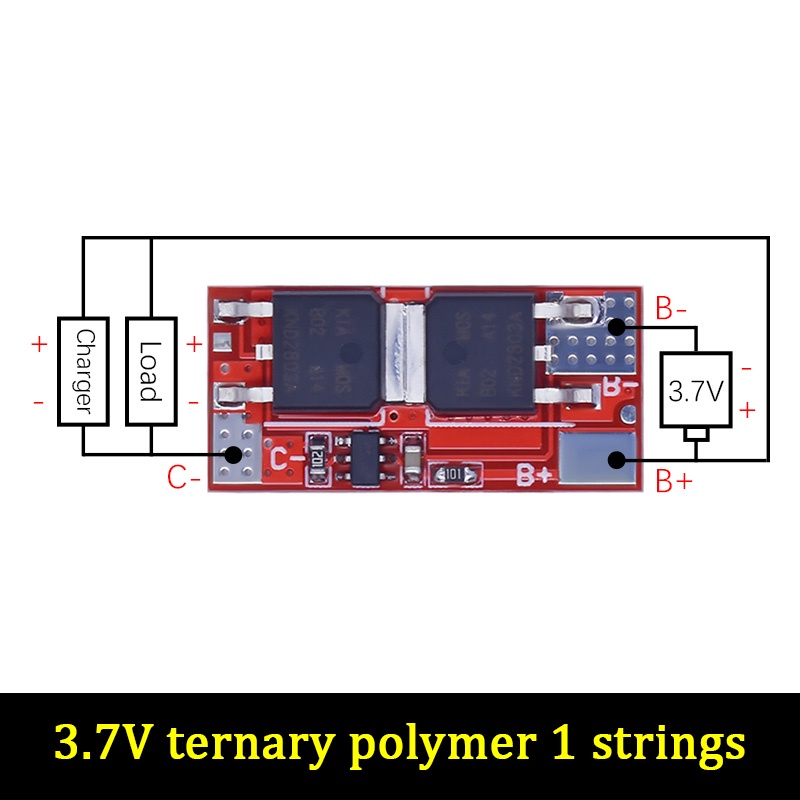 Bảng Mạch Mô Đun Bảo Vệ Pin Lipo 1s 2s 10a 3s 4s 5s 25a Bms 18650 Li-ion 18650