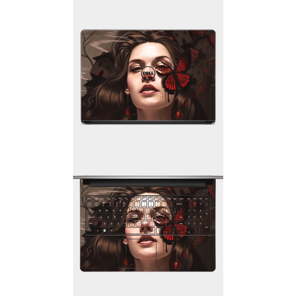 Skin Laptop cute dễ thương in theo yêu cầu dành cho tất cả các dòng máy - miếng dán laptop decal dán máy tính laptop